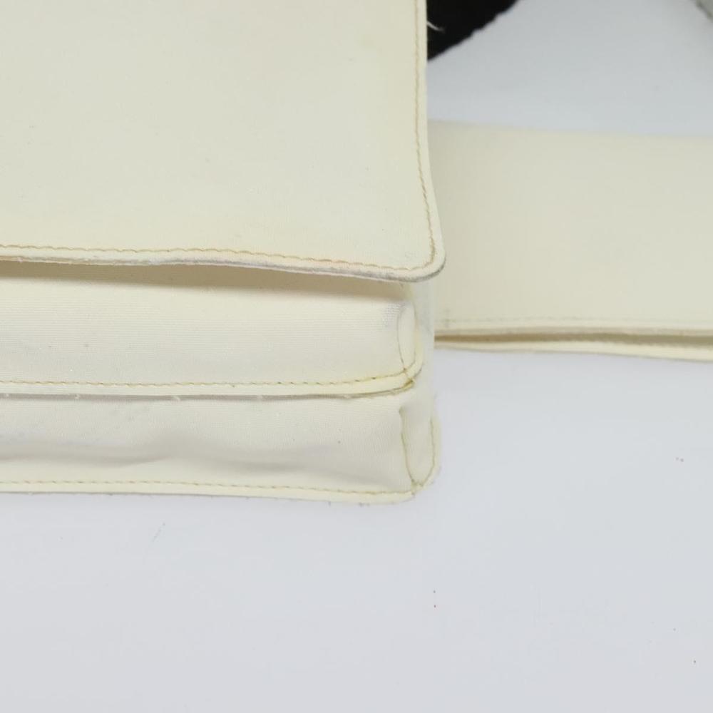 CHANEL Waist Bag Nylon White CC Auth bs25229 - Picture 16 of 16